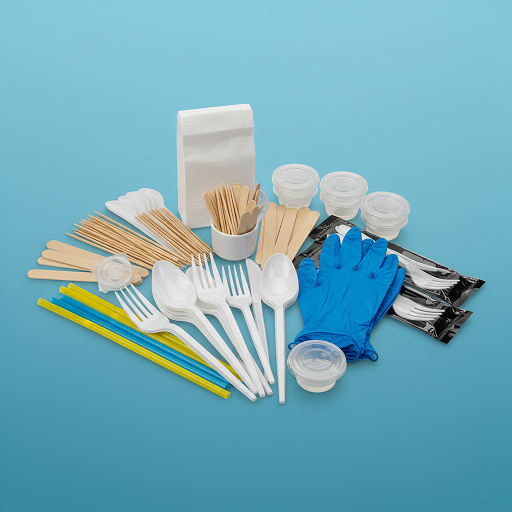 Cubiertos Pitillos Guantes Pinchos Mezcladores