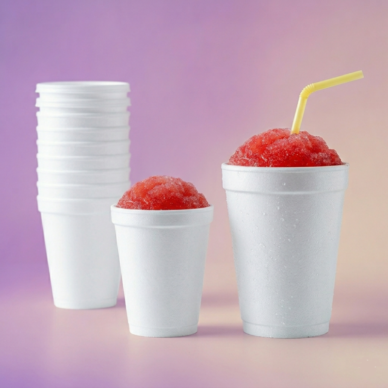 Vaso Espumado para Granizado – Térmico perfecto para bebidas frías y calientes