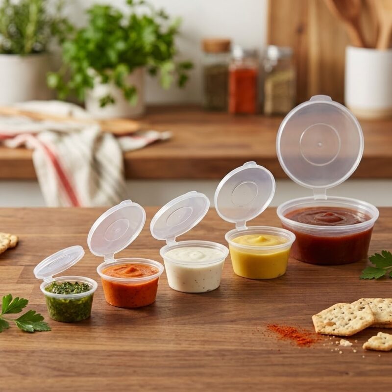 Salseros y Copas para Salsas, Contenedor para salsa comparar al por mayor y al detal